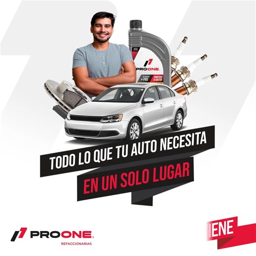 ¿Buscas las mejores refacciones para tu auto? #PROONELoTiene 🔧 ¡Contamos con el equipo más PRO en mostrador para asesorarte! 👨🏻‍🔧 Encuentra más información de #PROONERefaccionarias aquí ▶️ https://www.pro-one.mx/ #AhoraSomosMásPRO | PRO ONE Refaccionarias