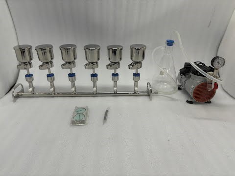Vacuum Filtration Manifold Complete Kit 6 Stage System (A-One Engg Works)
