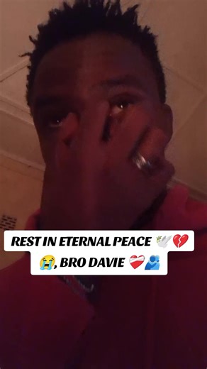 Verily verily from Allah we came and to him we shall return 🕊️🥹😭 R.I.P DAVIE ❤️‍🩹🫂