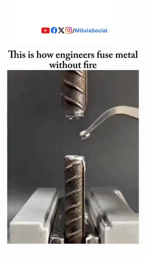 Manjeet Gulati | Engineers can fuse metal without a single flame by using a technology called friction welding, one of the coolest breakthroughs in modern... | Instagram