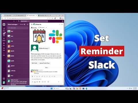How To Set Reminder in Slack
