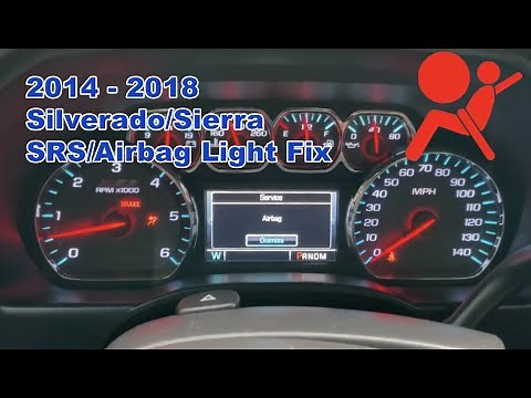 2014 - 2018 Silverado/Sierra Airbag Light Fix, Seat Position Sensor Harness Installation.