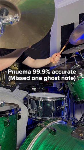 Pnuema 99.9% PERFECT cover #viral #drums #tool #dannycarey #progmetal #progressiverock #metaldrummer