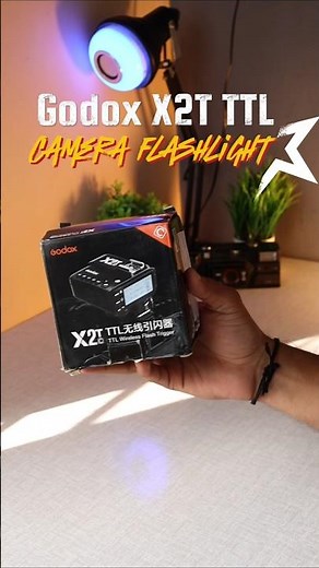 Godox X2T TTL Camera Flash Trigger Unboxing ⚡#godoxindia #godoxflash #unboxing