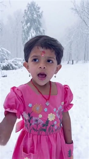 Snowfall filter #cute #ytshorts #mahaswitha #snowfall