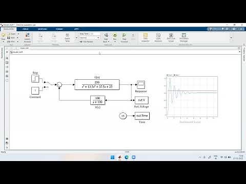 Step Info of a Simulink Model