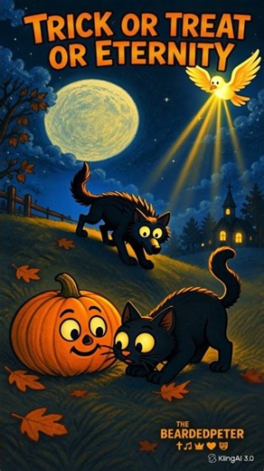 A Christian Halloween Song for Kids 🎃✝️👻 #Shorts