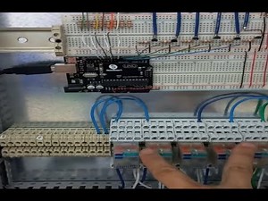 Como realizar un enclavamiento con contactor para alimentar fuente para Arduino