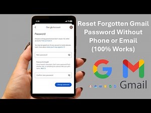 Easiest Way to Change Forgotten Gmail Password Without Phone Number & Email (100% Works)