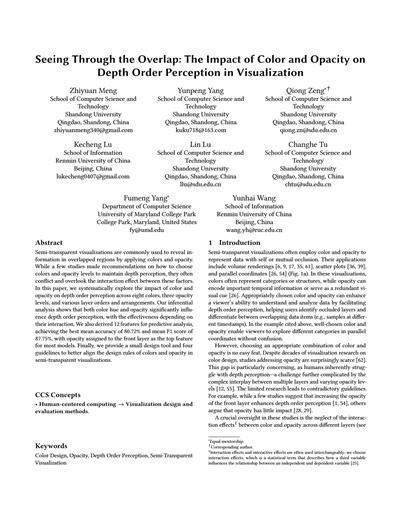 Seeing Through the Overlap