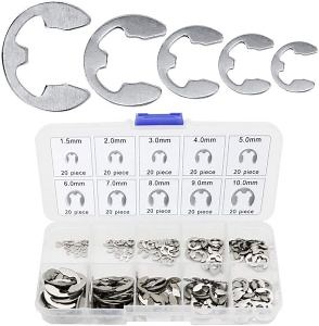 [Hot Item] 304 Stainless Steel E-Shaped Open Retaining Ring