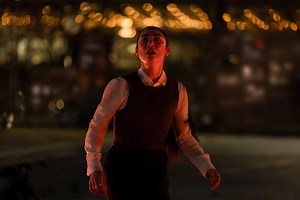 Greta Lee rides a lightcycle in new 'Tron: Ares' footage at Comic-Con