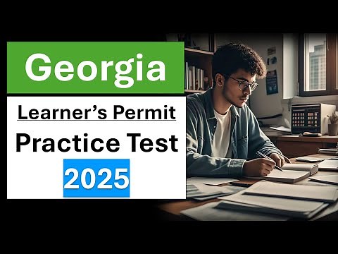 Georgia Learner’s Permit Practice Test Questions 2025 - GA DDS Written Test Prep
