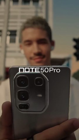 Infinix Note 50 Pro con cámara 50MP y gran angular, captura detalles nítidos incluso de noche, desde $259.