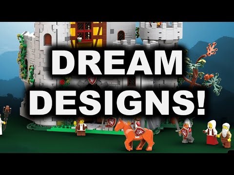 30 NEW Castle Sets! Series 9 Lego Bricklink Designer Program