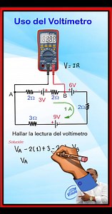 Uso del voltimetro | Profe Casas