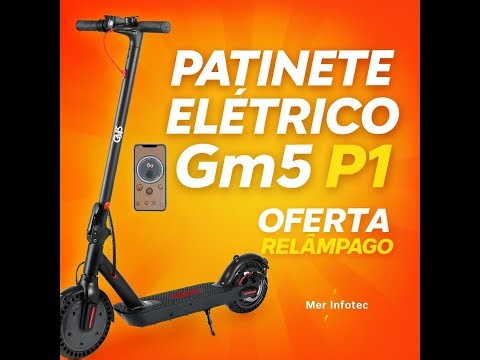 Gm5 P1 Patinete Elétrico 400w Scooter 25km/h 22km