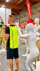 9.2M views · 10K reactions | Living Mannequin surprises New Employee | Zander Zone | Facebook