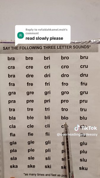 READING MADE EASY on TikTok