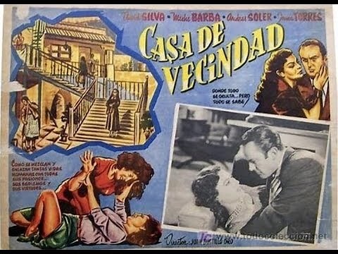 Película, Casa de vecindad 1951, David Silva, Meche Barba, Andrés Soler.