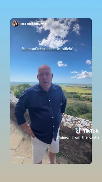 Scenic Morning at Lympne Castle: A Picturesque View