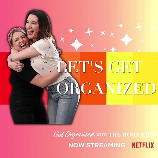 13K views · 811 reactions | Season 2 of Get Organized with The Home Edit is NOW STREAMING on Netflix! Have fun binge watching!  Hello Sunshine | The Home Edit | Facebook
