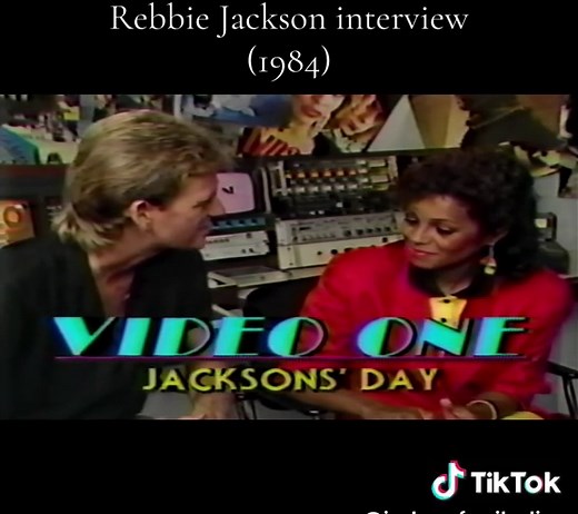 Rebbie Jackson interviewed by Richard Blade (1984) #rebbiejackson #michaeljackson #janetjackson #latoyajackson #thejacksons