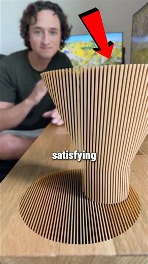 He Spends Hours Building These Wooden Structures