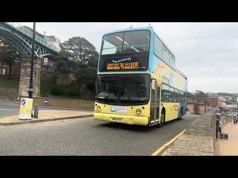 Shoreline Suncruisers W812 PAE heads over The Blue Roundabout with a 109 service to The Spa