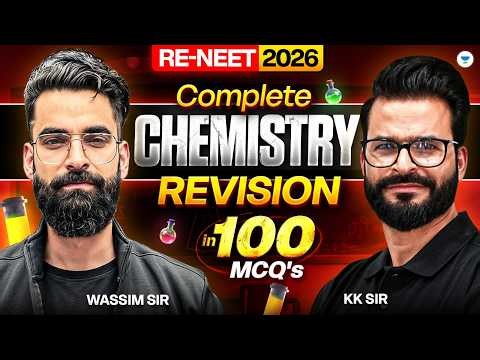 Complete Chemistry in 100 MCQs | 90% Paper from here | Re-NEET 2026
