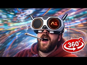 Antigravity Drone 360 video (DO NOT watch stoned)