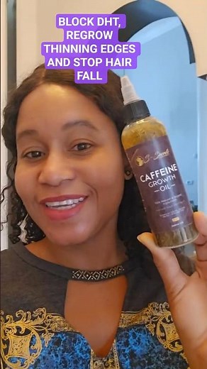 Use this oil daily for 30 days, block DHT, Stop Hair Fall, and Thinning