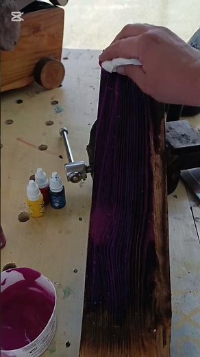 Remember my Shou Sugi Ban technique? Here’s how I took it to the next level! #ShouSugiBan