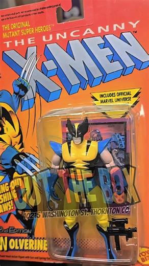 Fun Fact🦸‍♂️✨ In the early ‘90s, Toy Biz helped kick off a golden era for collectors with The Uncanny X-Men action figure line. These figures weren’t just toys — they were a gateway into the Marvel Universe. This 2nd Edition Wolverine brought the comics to life with spring-out slashing claws, bold colors, and that iconic retro card art we’ll never forget. If you had one of these in your collection, you know exactly what that ‘90s Saturday morning nostalgia feels like. 💥 #ToyBiz #XMen #Wolverin
