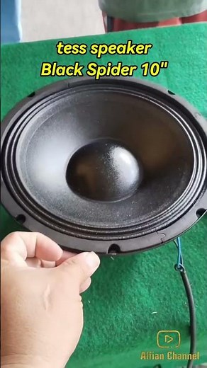 tes speaker blackspider #speaker #speakerblackspider #audio #sound #spiker