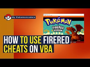 How to use Pokemon FireRed Cheats on Visual Boy Advance