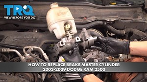 How to Replace Brake Master Cylinder 2003-2009 Dodge Ram 2500