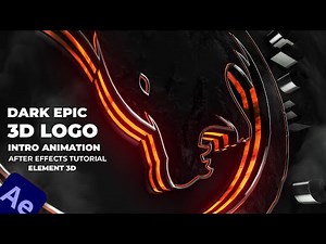 How to Create a Dark Epic 3D Logo Intro Animation in After Effects - Element 3D