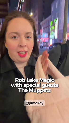 Experience the magic for yourself and see Rob Lake Magic at The Broadhurst! ✨ Opening on Broadway tomorrow! #broadway #magic #magicshow #themuppets #broadwayshow | Rob Lake