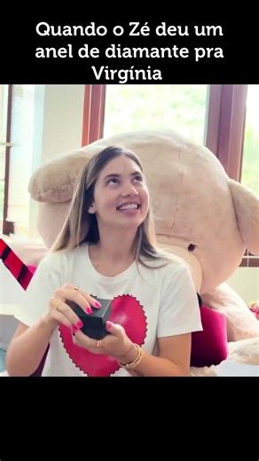 Reação de Virgínia ao Anel de Diamante de Zé Felipe