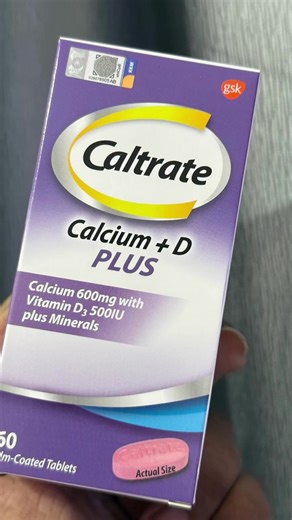 Caltrate Calcium D Plus for Strong Bones and Energy