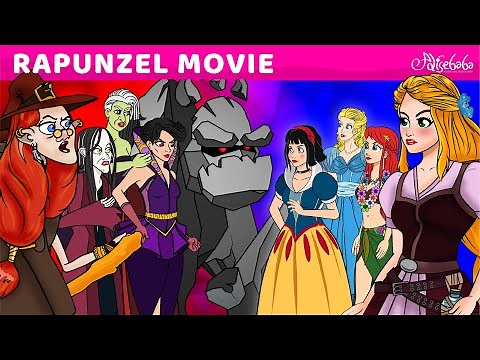 Rapunzel Cartoon | Fairy Tales and Bedtime Stories For Kids | Storytime in English | Best Stories