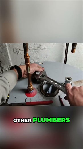 First Ever Powered Anode Rod Installation: Game Changer Plumber Tech! #shorts