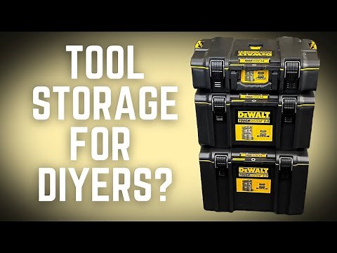 ToughSystem 2.0 Rolling Toolbox by Dewalt is Better Than You Might Expect!