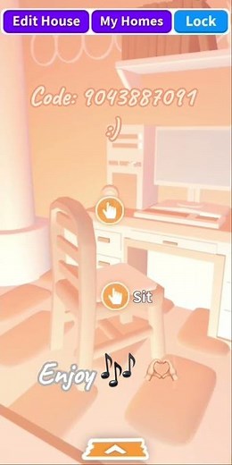 Working music code for realaxing lofi song 🎧 2025 in Adopt Me💕Part 1 #roblox #adoptme #fypシ