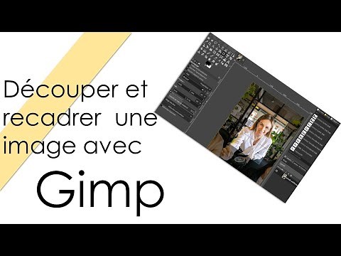 Découper et recadrer une image avec Gimp - 2025 #gimp