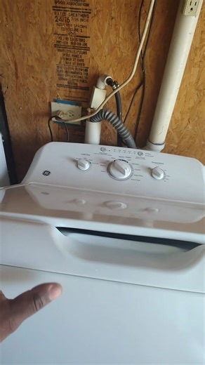 GE washing machine does not spin