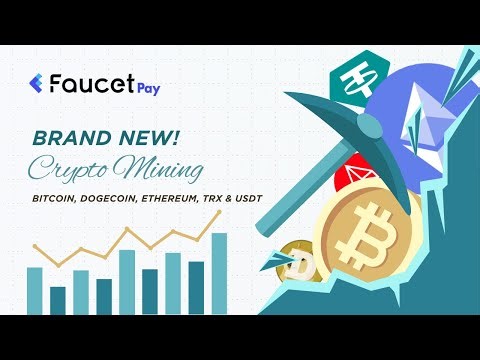 New Crypto Earning Site | FaucetPay Withdraw | BTC | ETH | TRX | USDT & Dogecoin