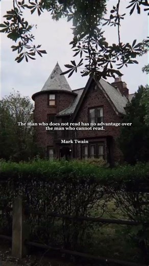 Mark Twain’s Powerful Quote on Reading | Why Knowledge Is Your Advantage 📚✨