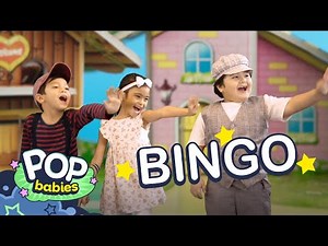 B-I-N-G-O | Nursery Rhymes| Pop Babies